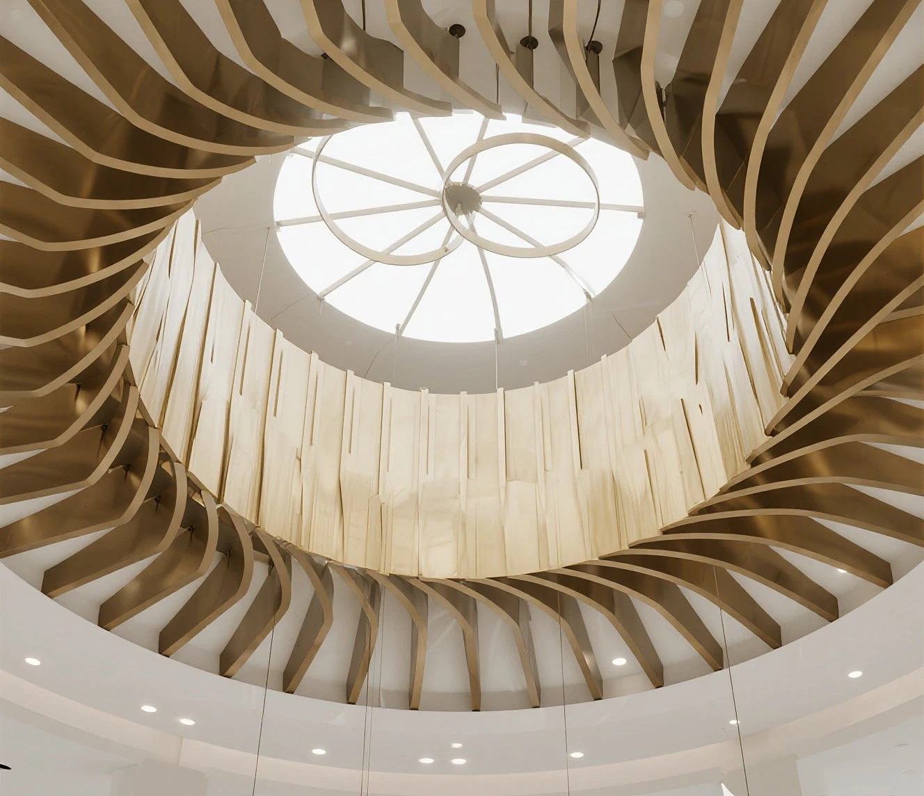 Metal decorative strip ceiling design scene Metal decorative strip ceiling design scene