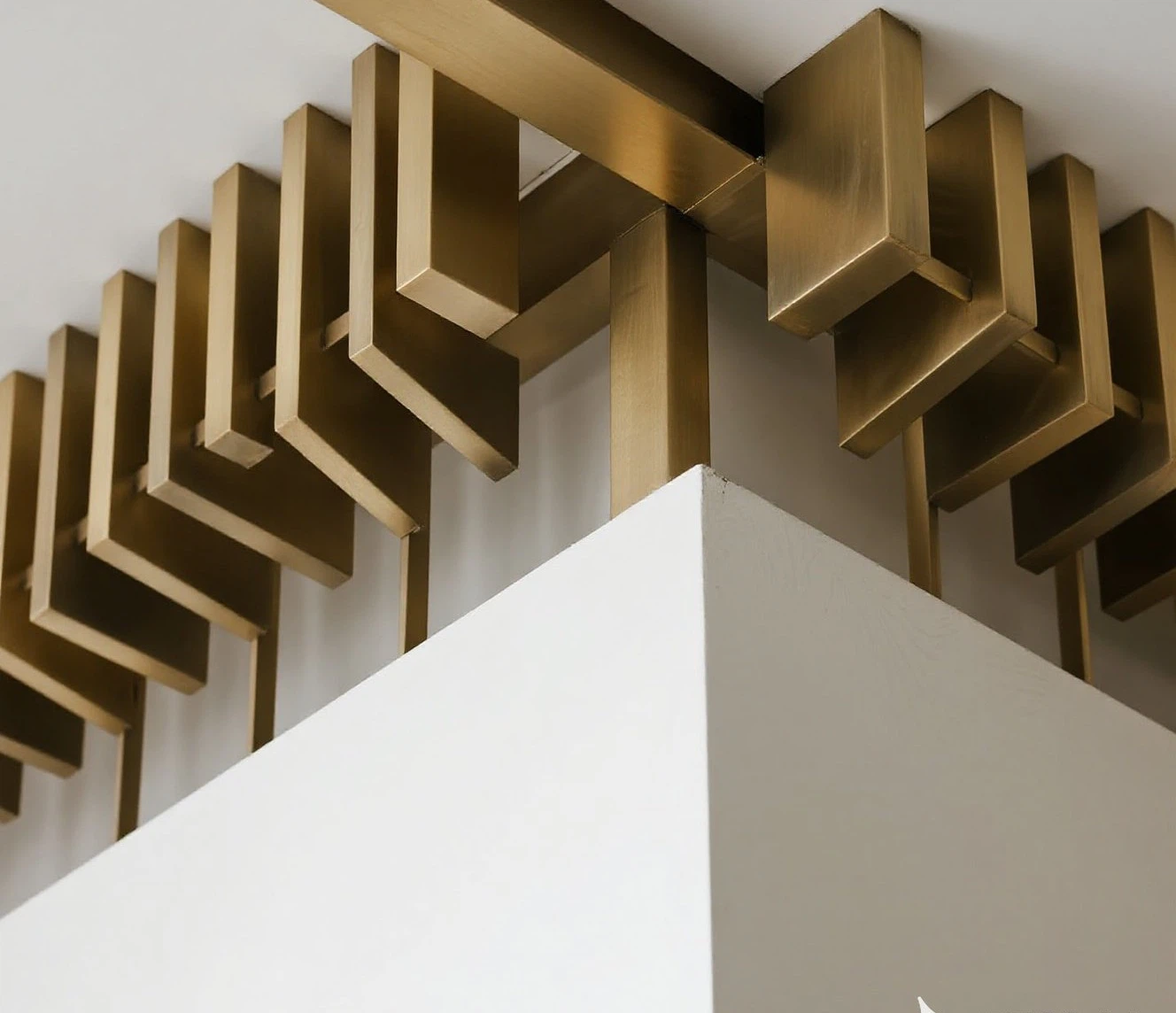 Interior metal decorative strip ceiling panel Interior metal decorative strip ceiling panel