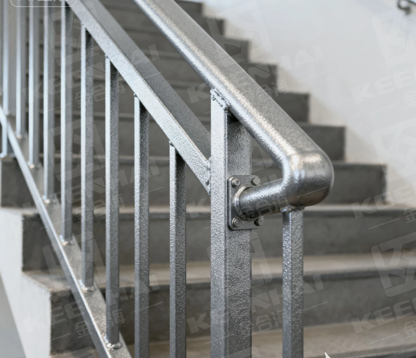 Residential Zinc Steel Stair Rail Residential Zinc Steel Stair Rail