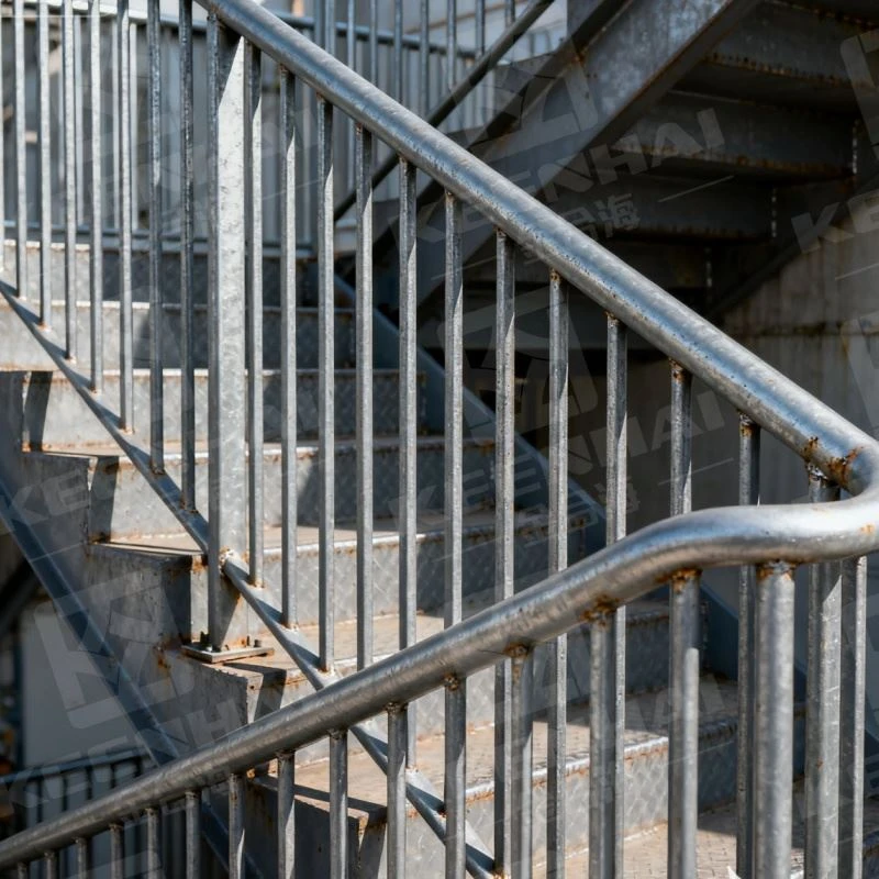 Balustrade din oțel zincat pentru scări